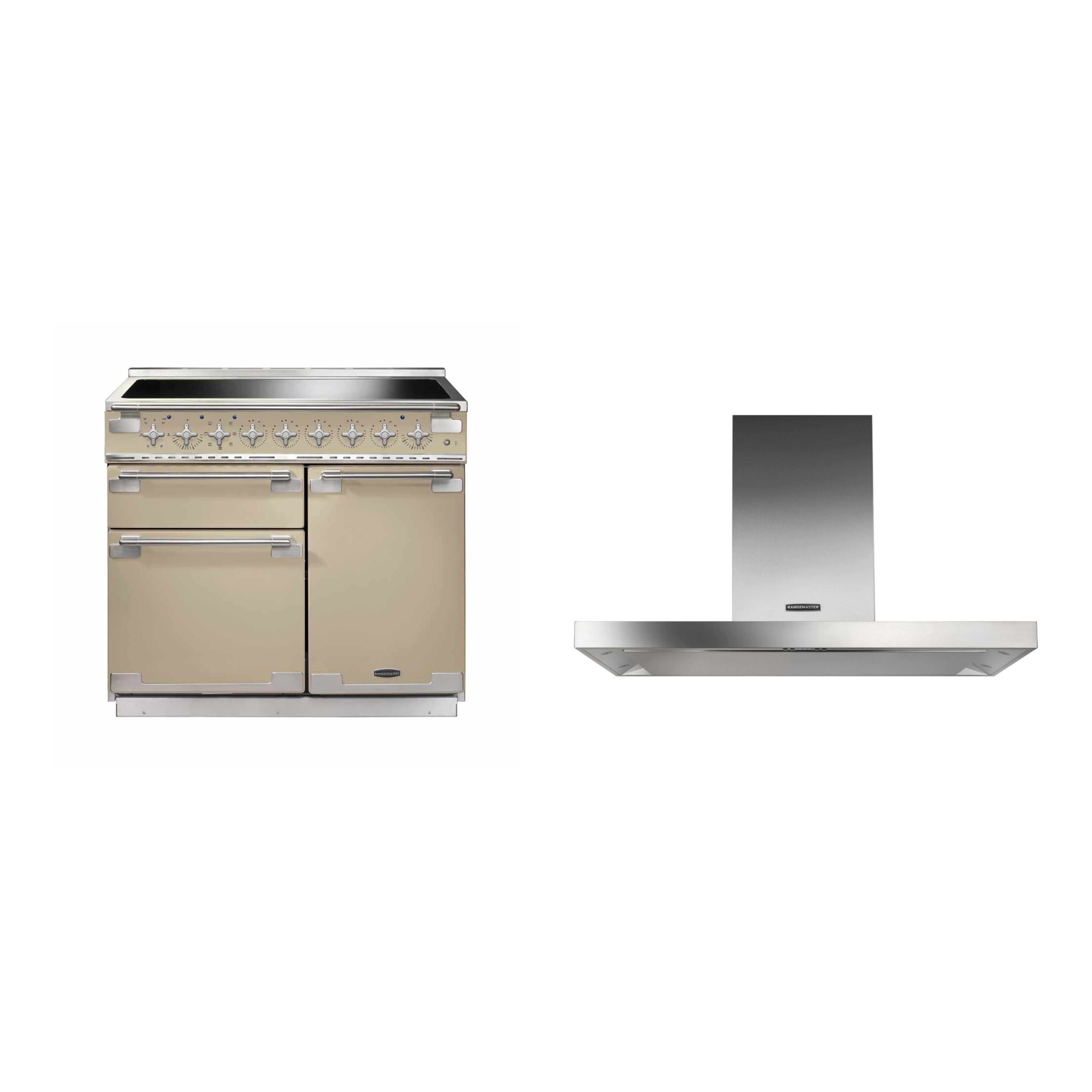 Rangemaster Elise Induction Range Cooker & Hood Pack