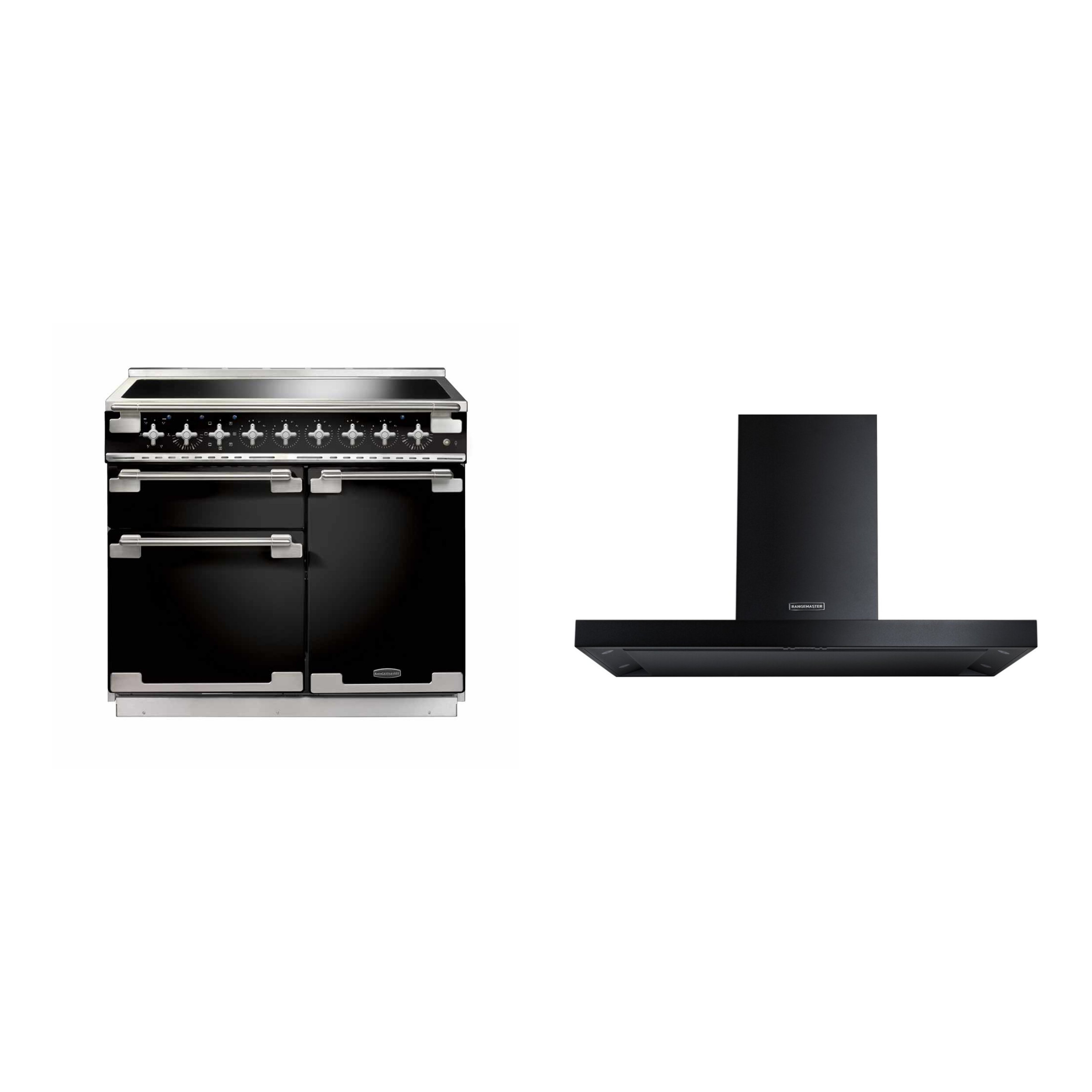 Rangemaster Elise Induction Range Cooker & Hood Pack