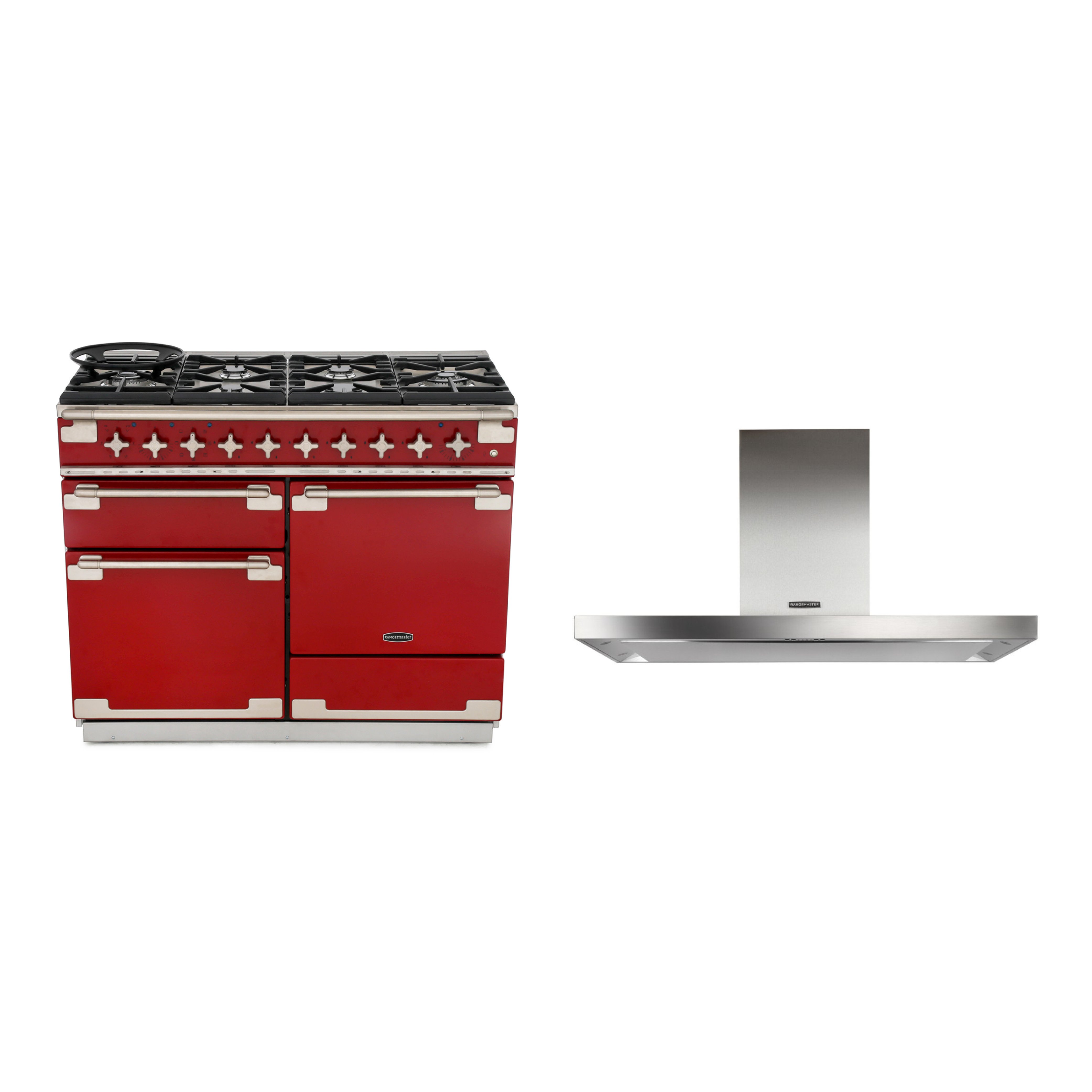 Rangemaster Elise Dual Fuel Range Cooker & Hood Pack