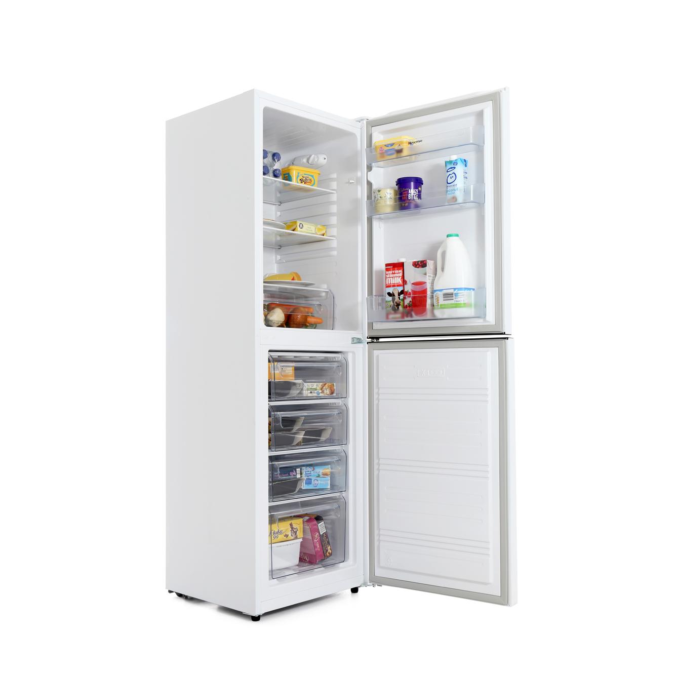 Buy Hisense RB325D4AW1 Fridge Freezer White Marks Electrical