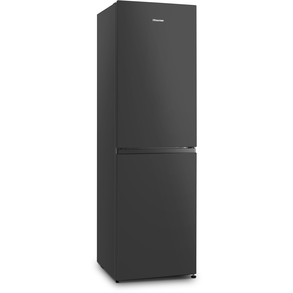 Hisense RB327N4BBE Total No Frost Fridge Freezer, 50/50, Black, E Rated