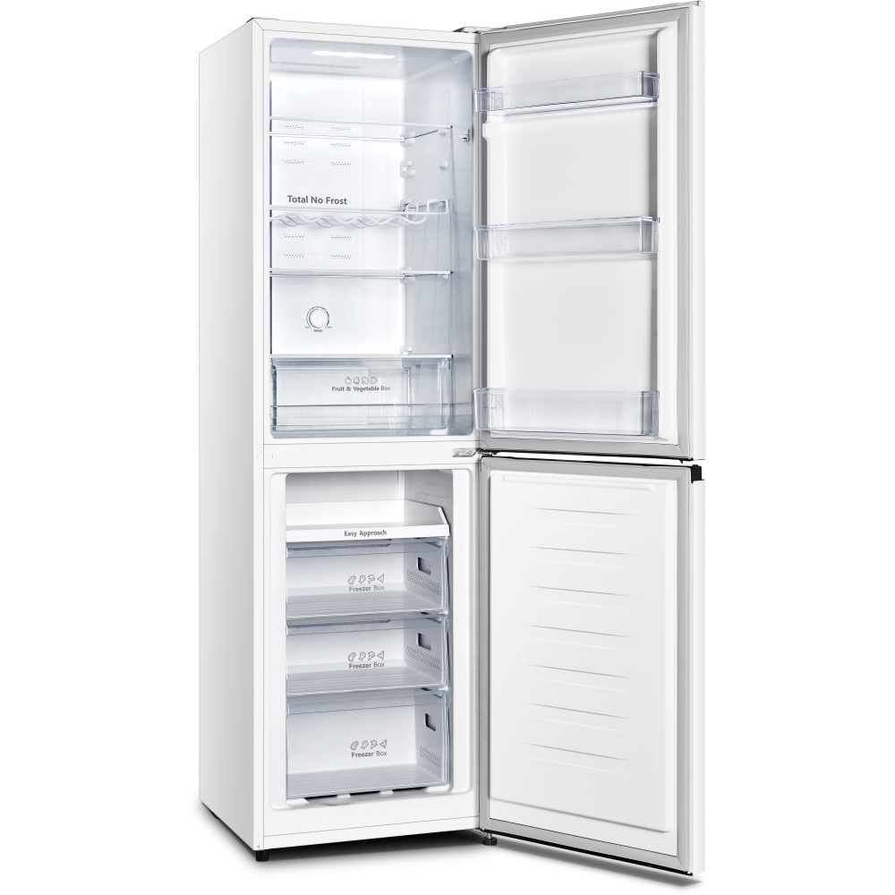 Hisense RB327N4BWE Total No Frost Fridge Freezer, 50/50, White, E Rated