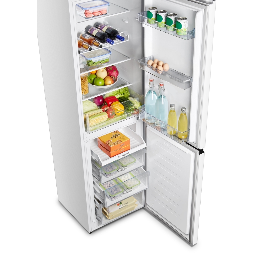 Hisense RB327N4BWE Total No Frost Fridge Freezer, 60/40, White