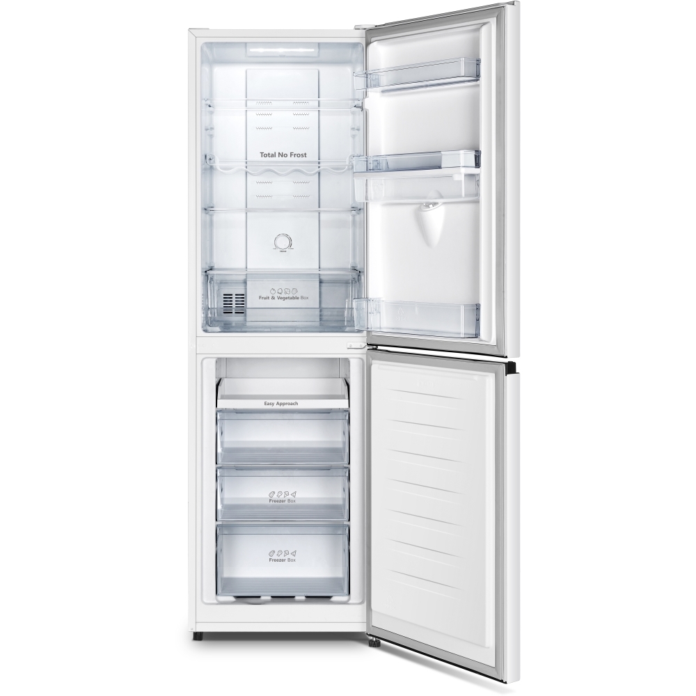 Hisense RB327N4WWE Total No Frost Fridge Freezer, 60/40, White, E Rated