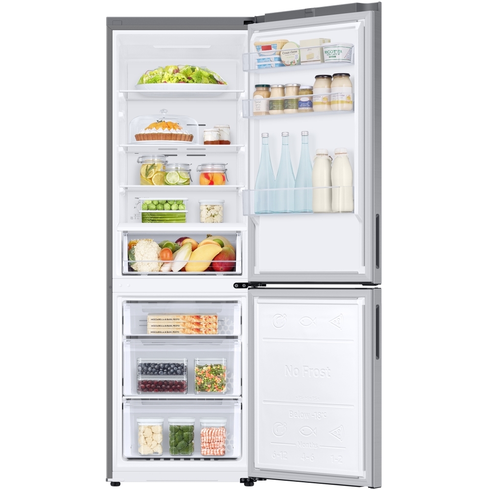 Samsung RB33B610ESA/EU Series 5 Total No Frost Classic Fridge Freezer with SpaceMax&trade; Technology - Silver, 70/30, E Rated