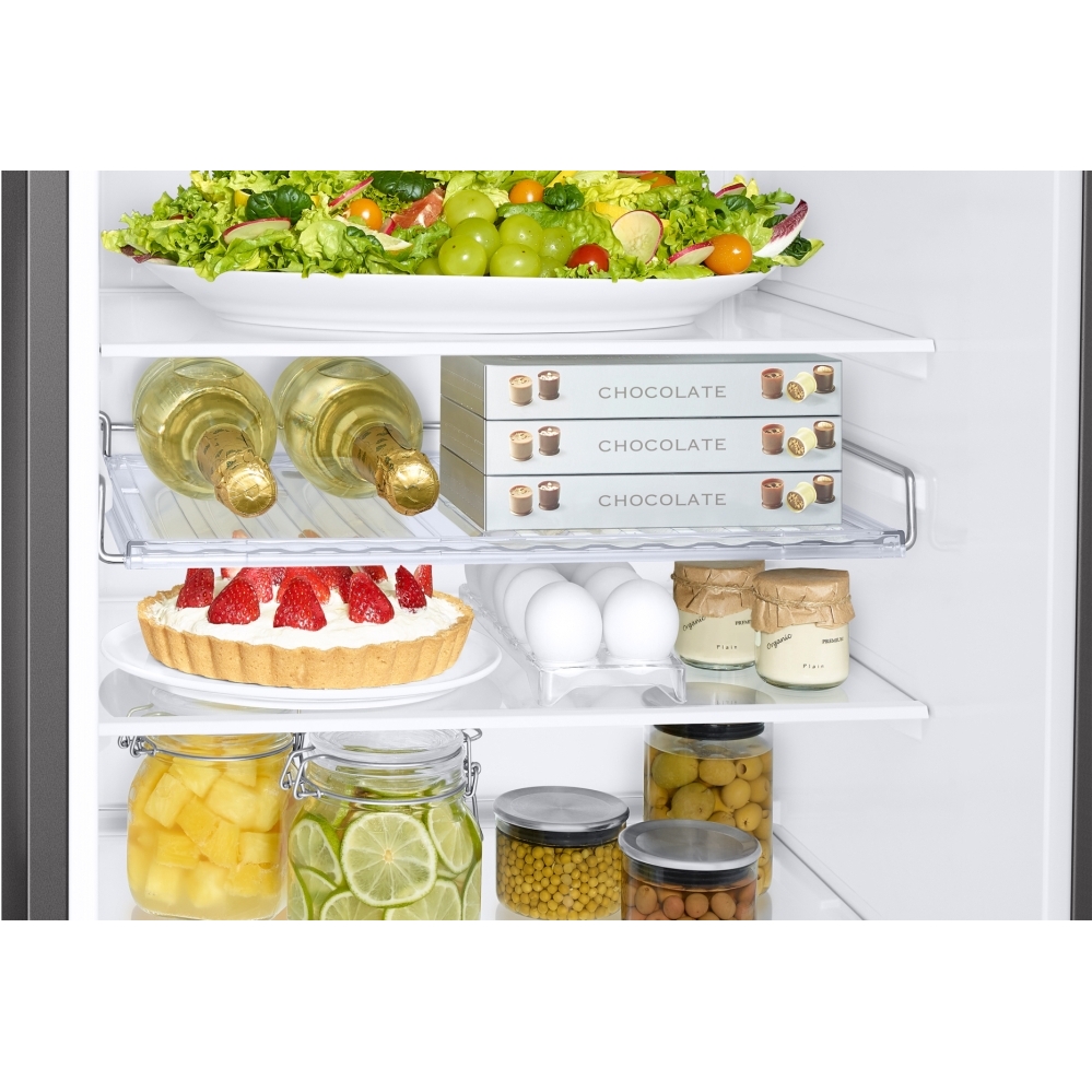 Samsung RB34C632ESA Series 6 Total No Frost Fridge Freezer, 70/30, Silver, E Rated