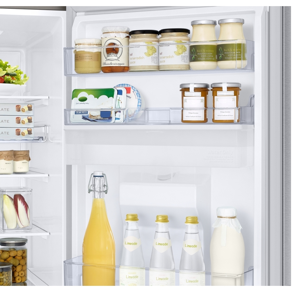 Samsung RB34C632ESA/EU Total No Frost Fridge Freezer, 70/30, Silver, E Rated