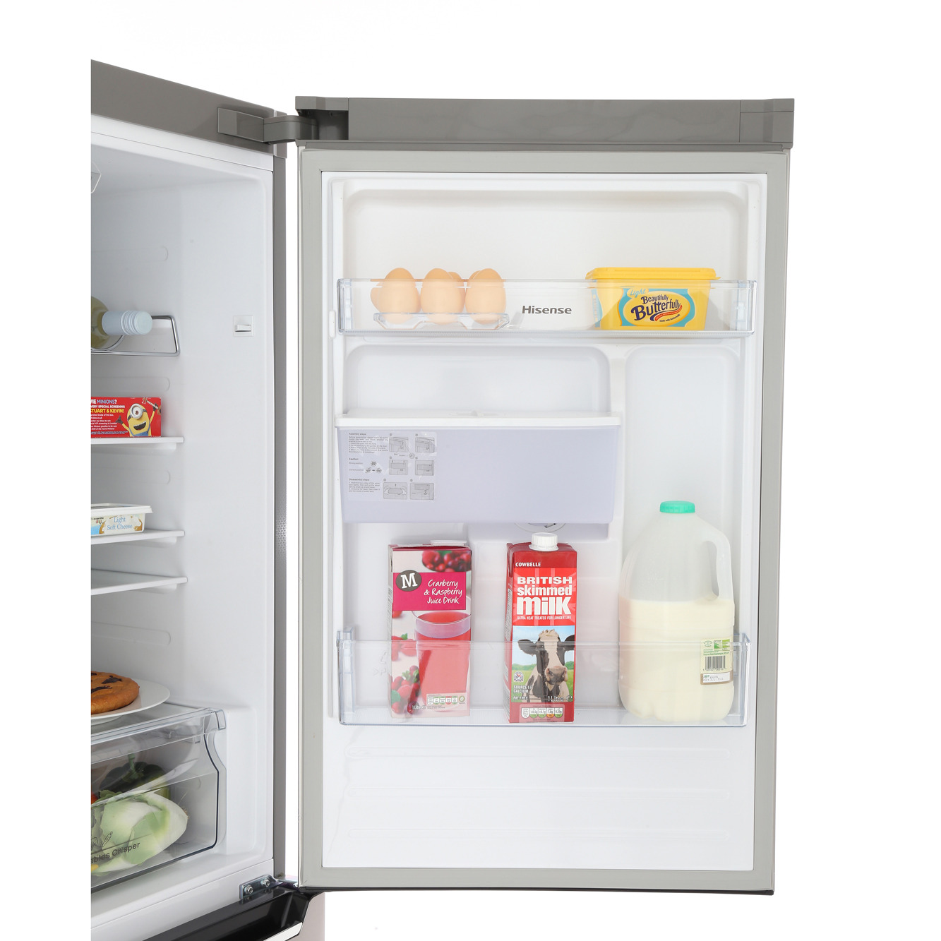 Buy Hisense RB381N4WC1 Fridge Freezer Stainless Steel Marks Electrical