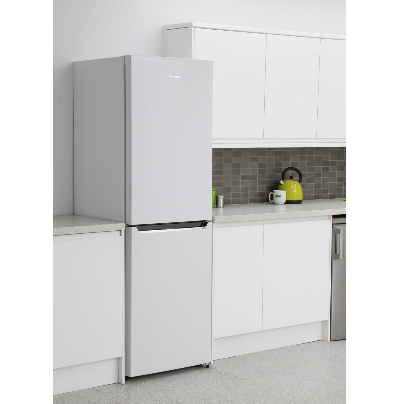 Buy Hisense RB385N4EW1 Fridge Freezer White and Steel Marks Electrical