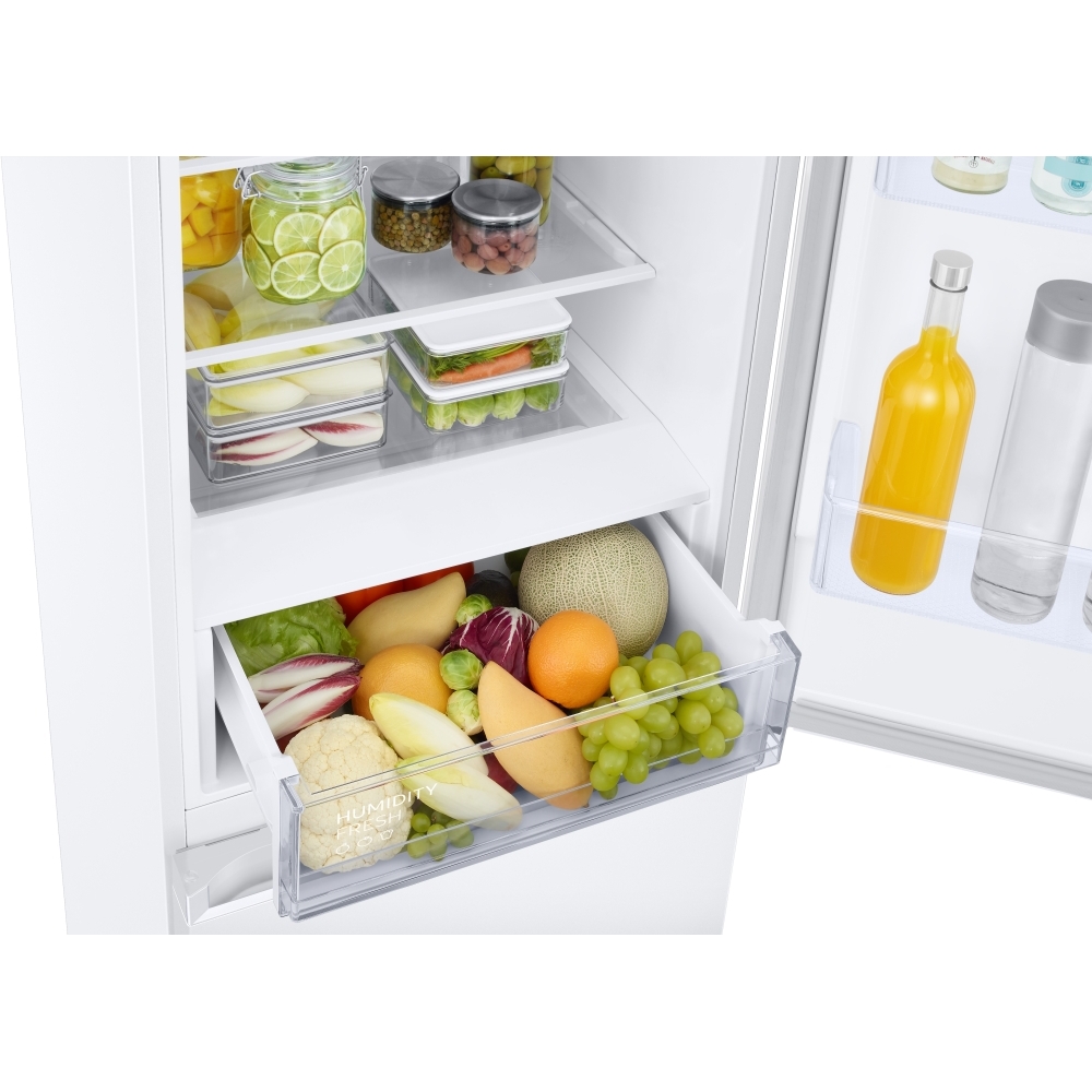 Samsung RB38C602CWW Series 5 SpaceMax No Frost WiFi Classic Fridge Freezer - White, 70/30, C Rated