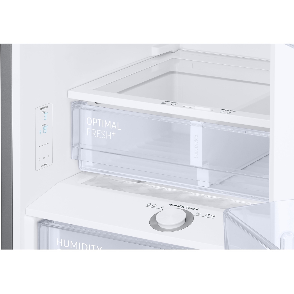 Samsung RB38C636DB1 Series 7 SpaceMax&trade; Total No Frost Fridge Freezer, 70/30, Black, D Rated