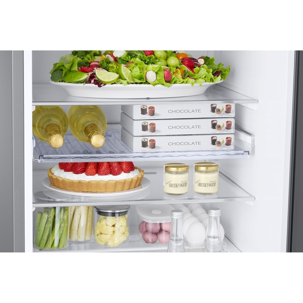 Samsung RB38C636DB1 Series 7 SpaceMax&trade; Total No Frost Fridge Freezer, 70/30, Black, D Rated