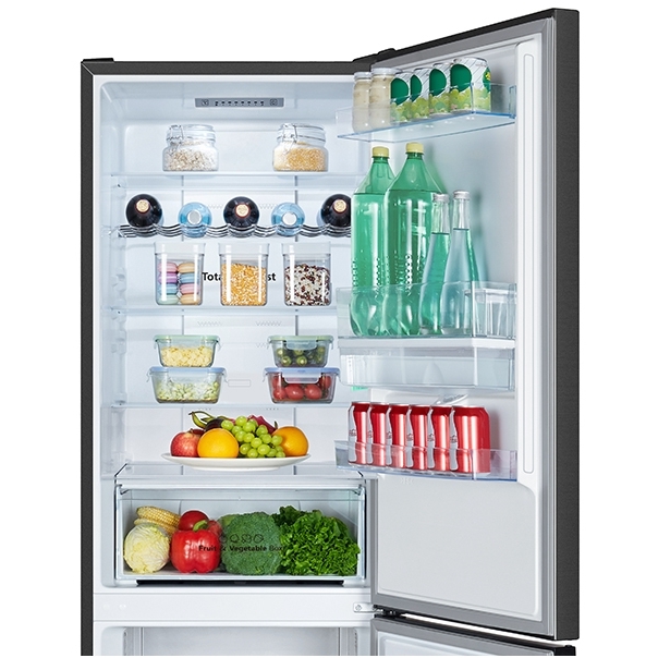 Hisense RB390N4WBE Total No Frost Fridge Freezer, 60/40, Black, E Rated
