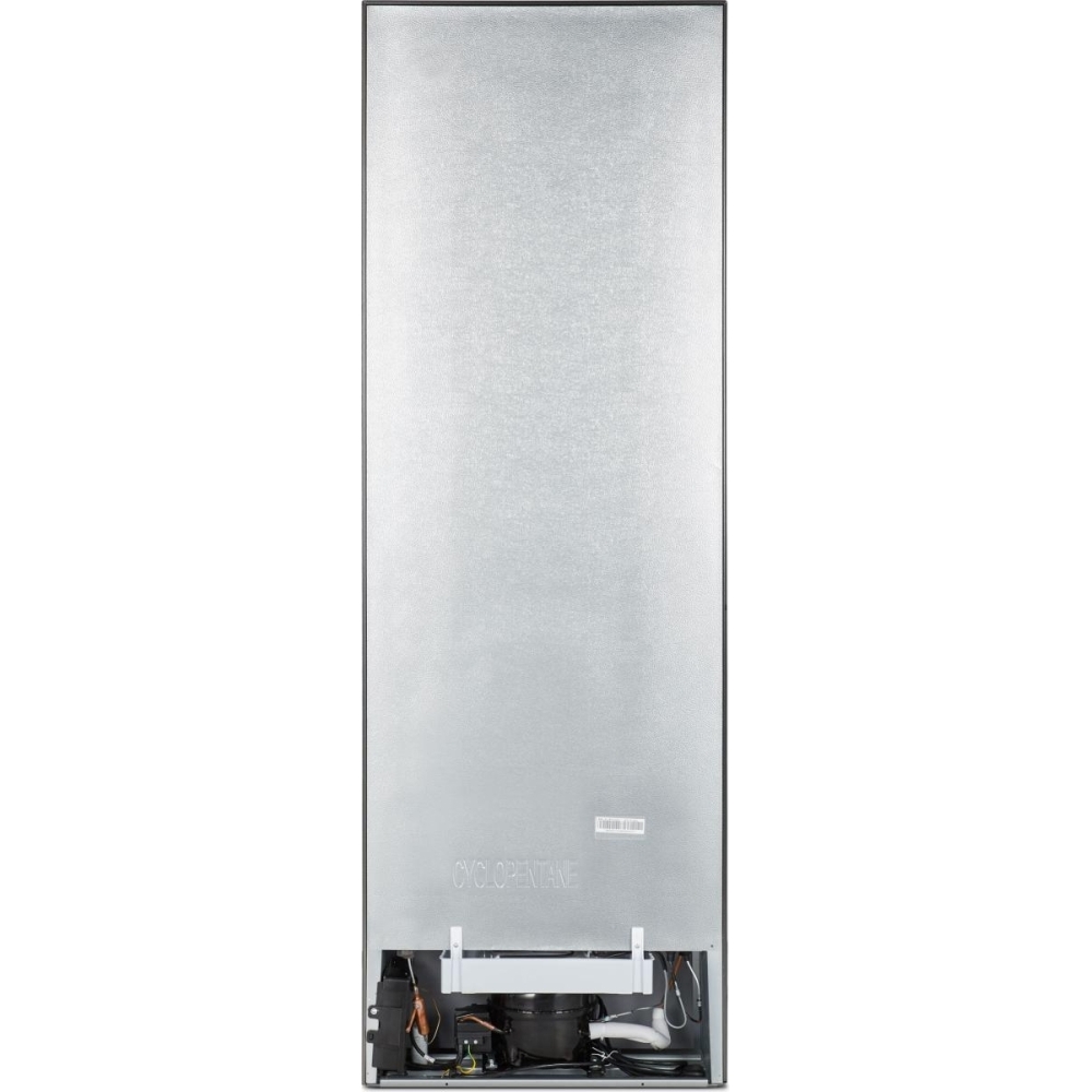 Hisense RB395N4BCE Total No Frost Fridge Freezer, 60/40, Stainless Steel, C Rated