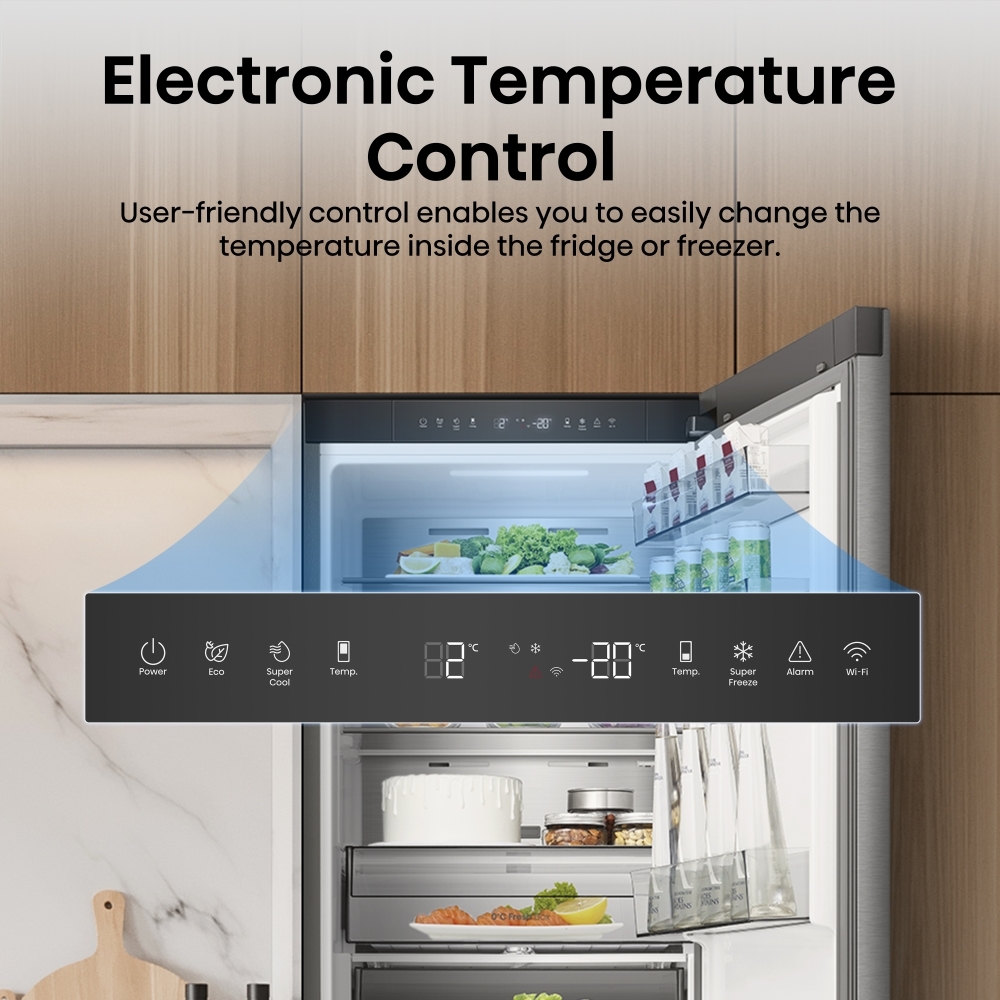 Hisense RB3K330SAIC Hi3 Fridge Freezer, C Rated