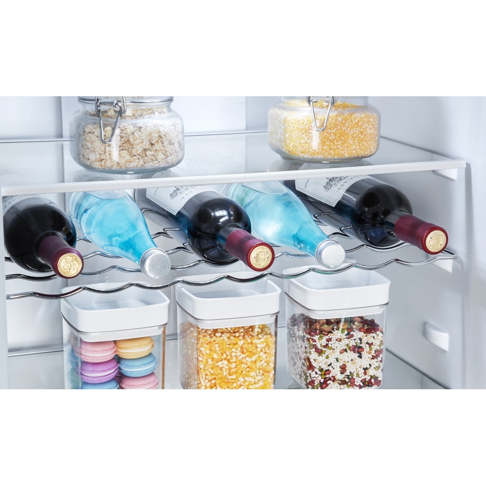 Hisense RB435N4BWE Total No Frost Fridge Freezer, 70/30, White, E Rated