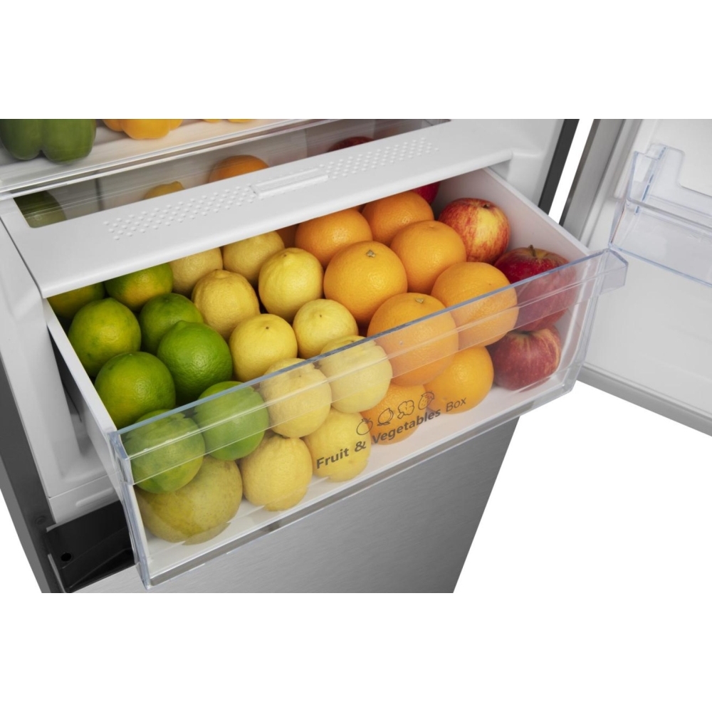 Hisense RB440N4ACA Total No Frost Fridge Freezer, 70/30, Stainless Steel, A Rated