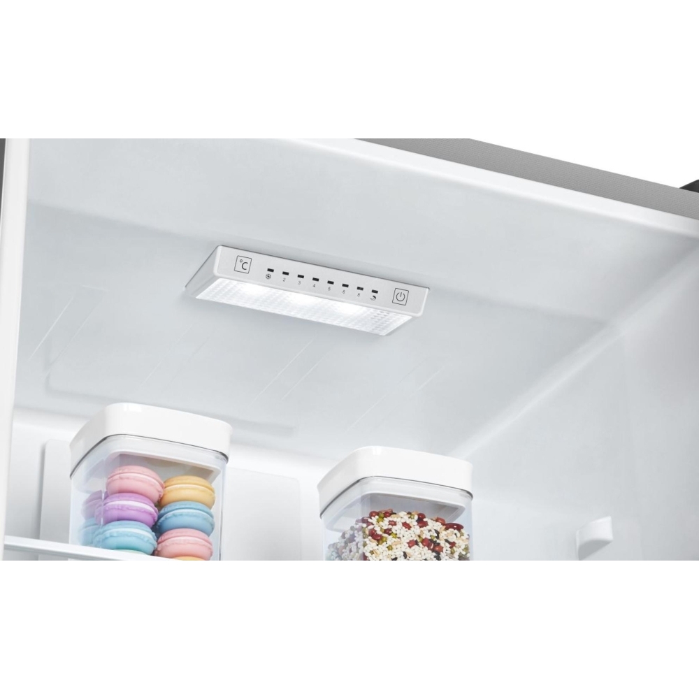 Hisense RB440N4ACA Total No Frost Fridge Freezer, 70/30, Stainless Steel, A Rated