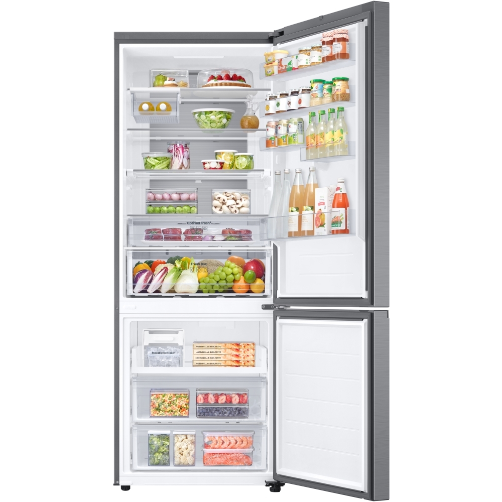 Samsung RB53DG706AS9 Series 8 Total No Frost SpaceMax� Smart Large Fridge Freezer, Refined Inox, 70/30, Silver, A Rated