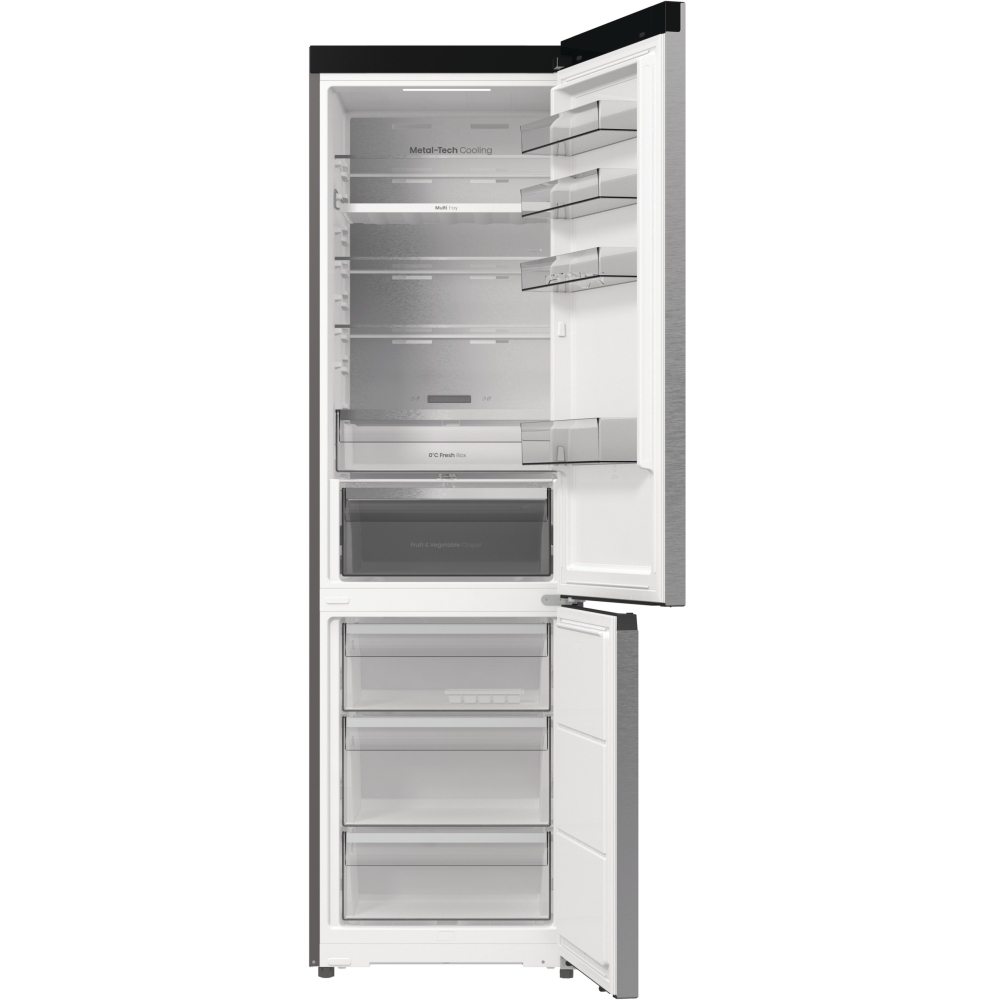 Hisense RB5P410SACCUK No Frost Fridge Freezer, 70/30, Silver, C Rated