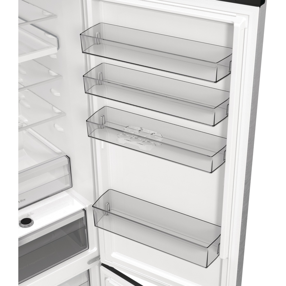 Hisense RB5P410SACCUK No Frost Fridge Freezer, 70/30, Silver, C Rated