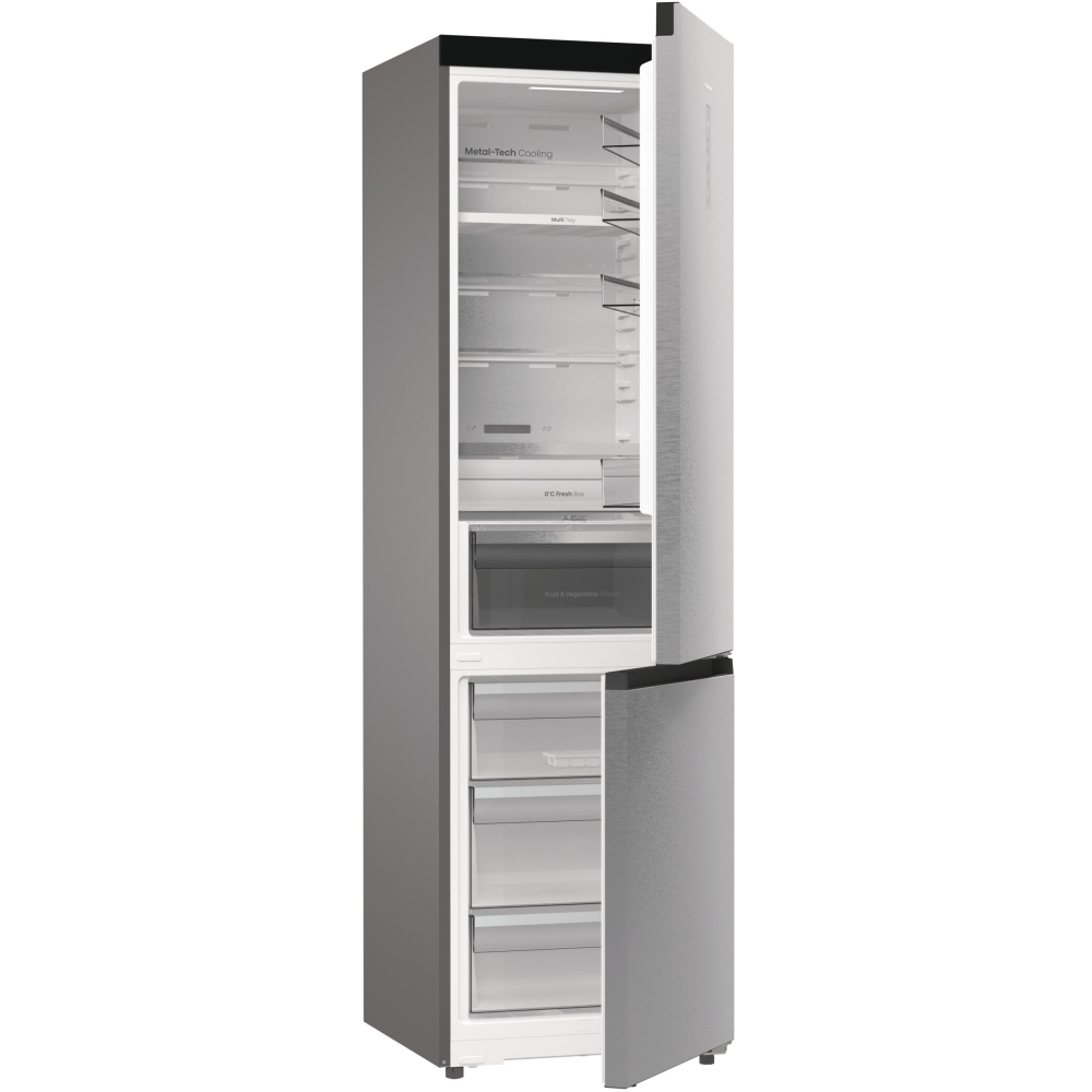 Hisense RB5P410SACCUK No Frost Fridge Freezer, 70/30, Silver, C Rated