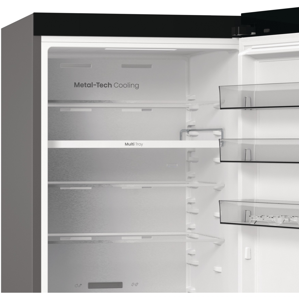 Hisense RB5P410SACCUK No Frost Fridge Freezer, 70/30, Silver, C Rated