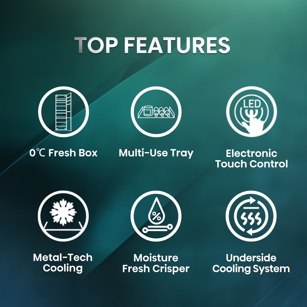 Hisense RB5P410SAFCUK Total No Frost Fridge Freezer, 70/30, Black, C Rated