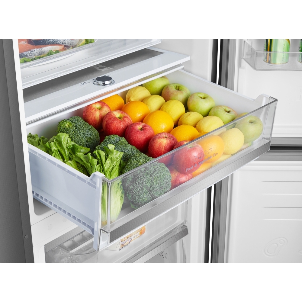 Hisense RB645N4BIE Total No Frost Fridge Freezer, 60/40, Stainless Steel, E Rated