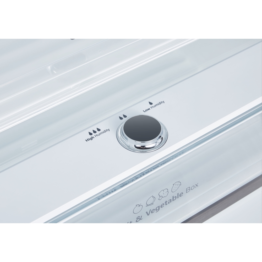 Hisense RB645N4BIE Hi3 Total No Frost Fridge Freezer, 60/40, Stainless Steel, E Rated