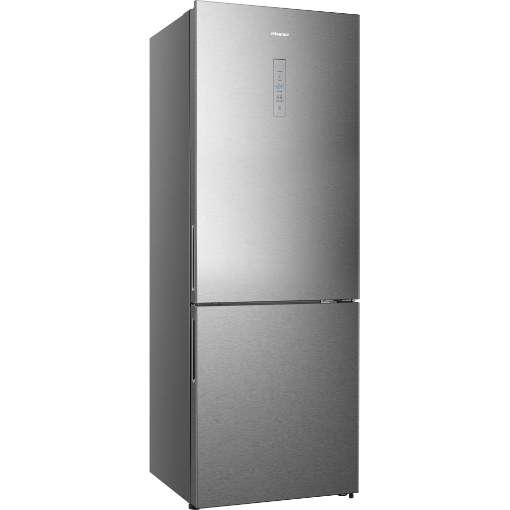 Hisense RB645N4BIE Total No Frost Fridge Freezer, 60/40, Stainless Steel, E Rated