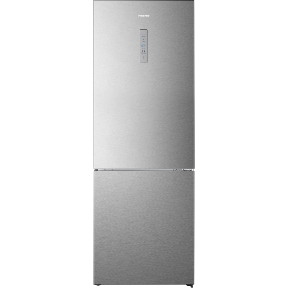 Hisense RB645N4BIE Total No Frost Fridge Freezer, 60/40, Stainless Steel, E Rated
