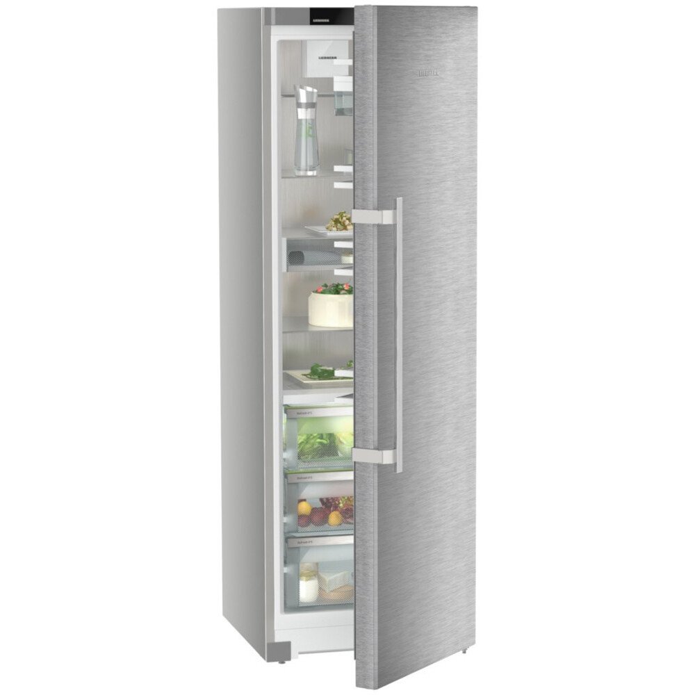 Liebherr RBsdd5250 Tall Larder Fridge, Silver, D Rated Marks Electrical