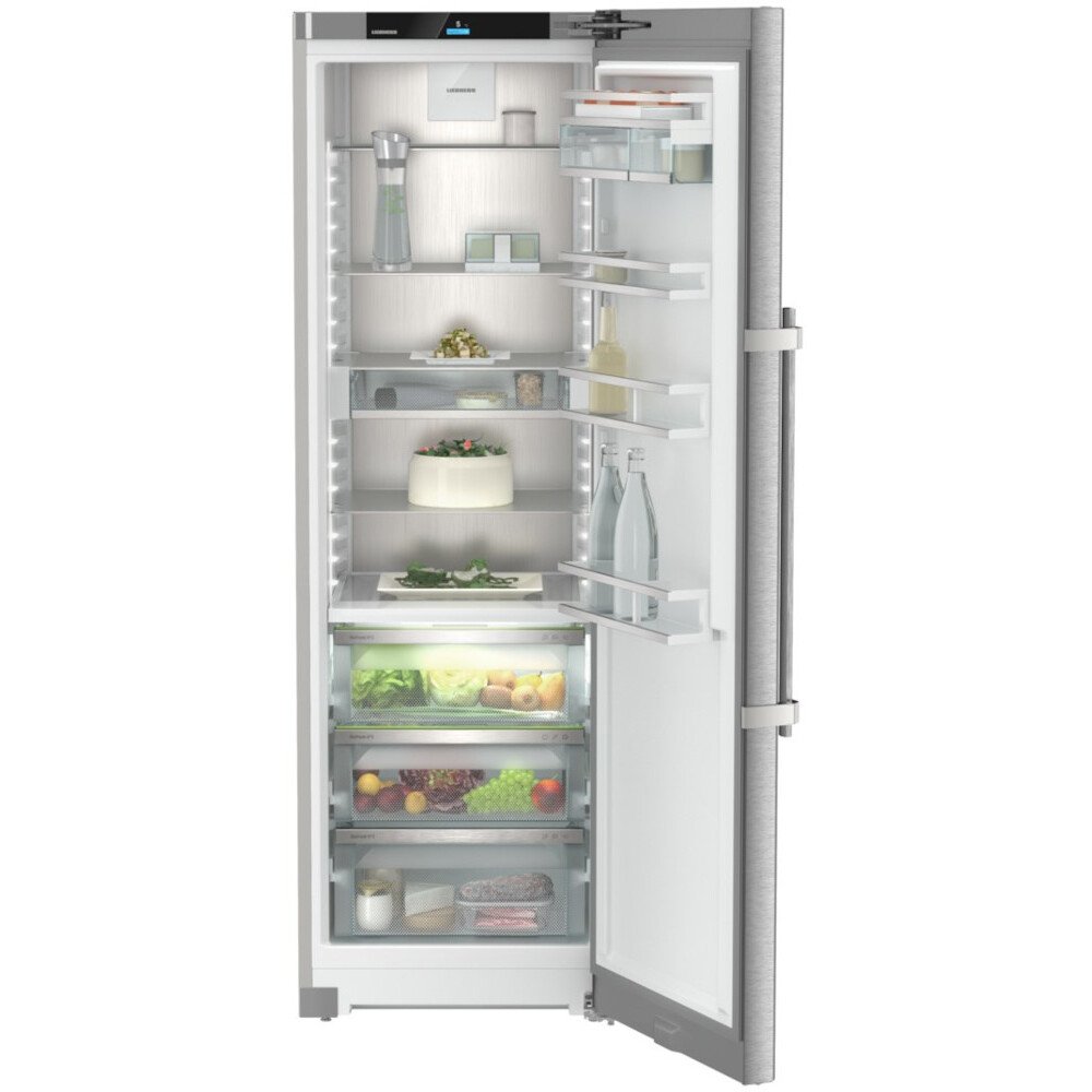 Liebherr RBsdd5250 Tall Larder Fridge, Silver, D Rated Marks Electrical