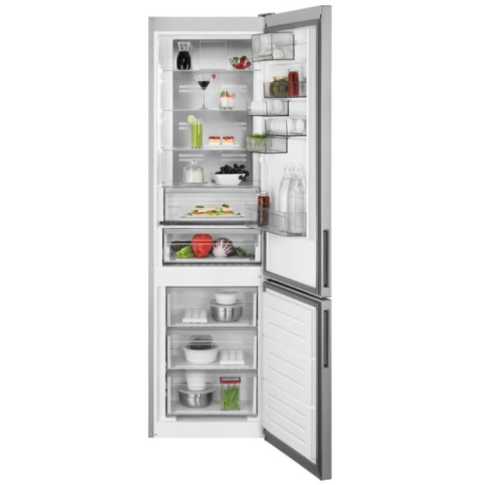 Buy AEG RCB736E5MX Frost Free Fridge Freezer Grey Sides and Stainless