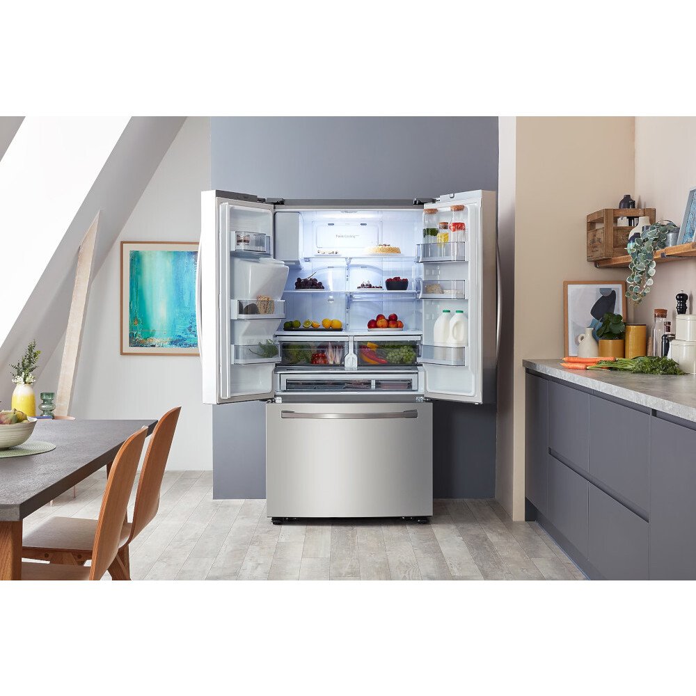 Samsung Series 8 Twin Cooling Plus RF23R62E3SR French Style Fridge Freezer Real Stainless