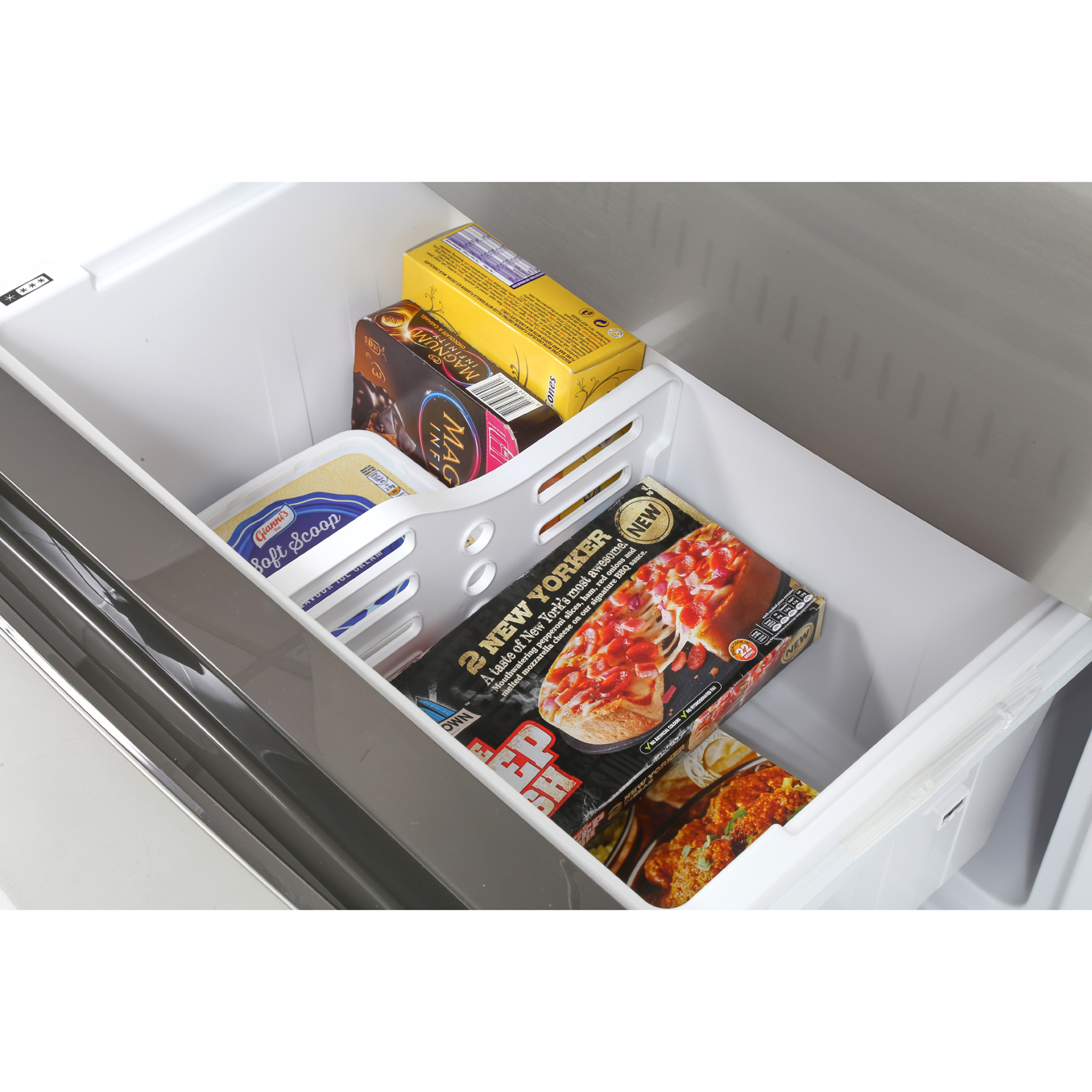 Buy Hisense RF528N4AC1 American Fridge Freezer Grey/Steel Marks