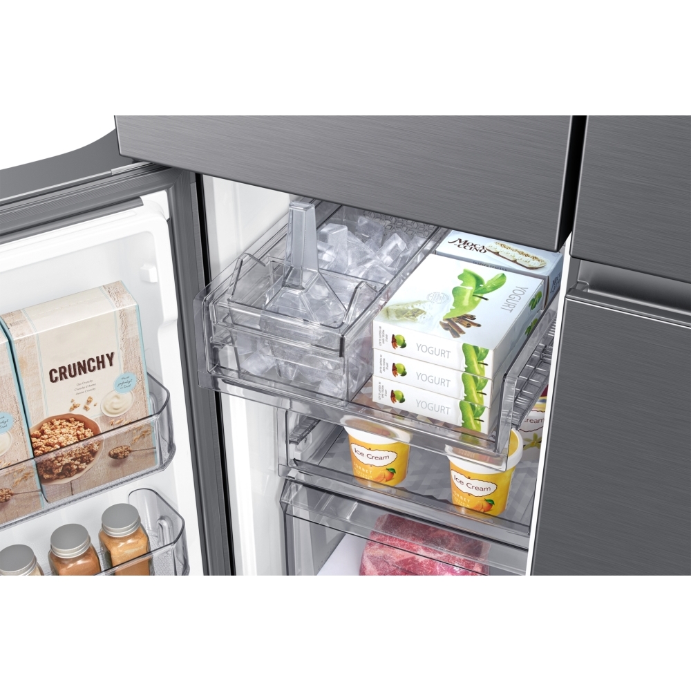 Samsung RF59C701ES9 Series 7 American Fridge Freezer with Autofill Pitcher - Silver,  Plumbed, E Rated