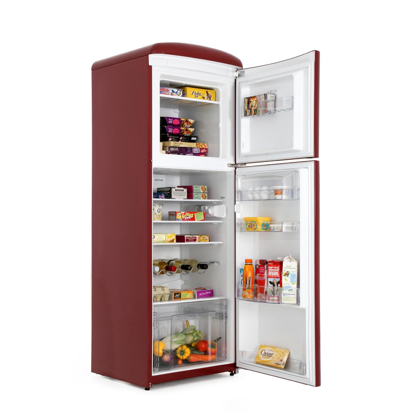 Buy Gorenje Retro Chic RF60309OR Fridge Freezer (RF60309OR) Burgundy