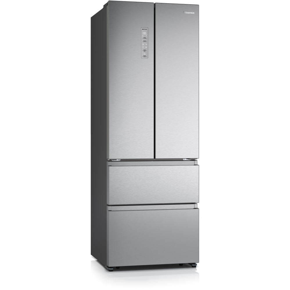Hisense RF632N4AIE1 American Fridge Freezer, Stainless Steel, E Rated,  Non-Plumbed