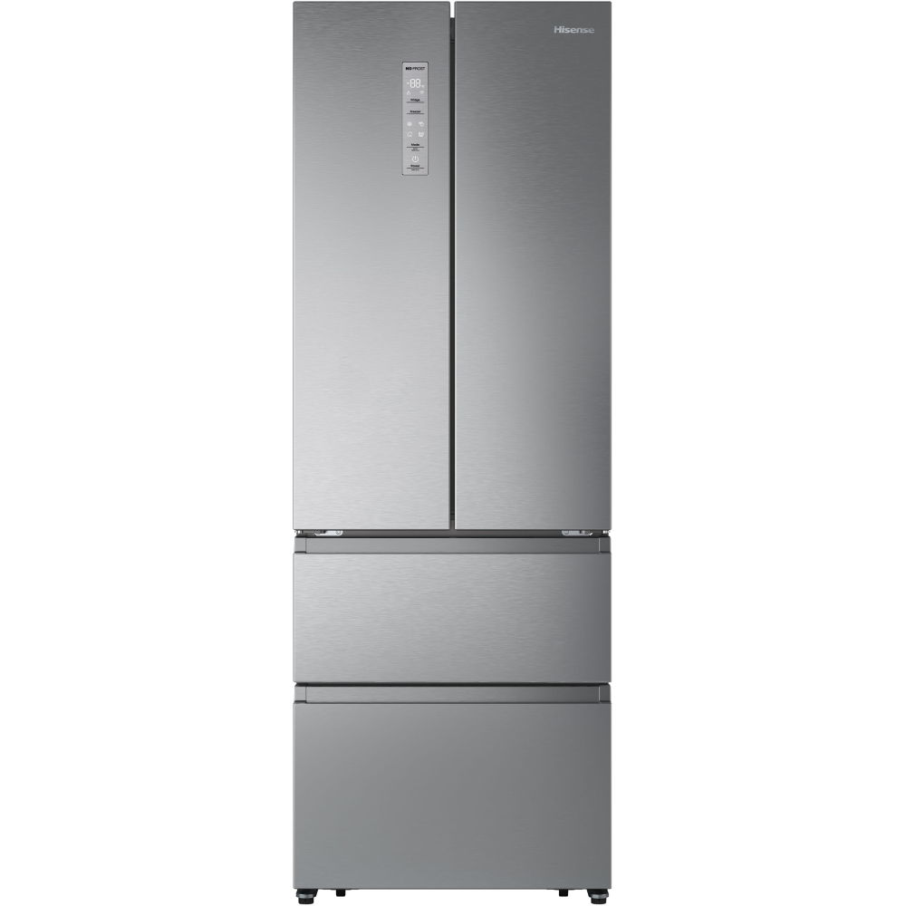 Hisense RF632N4AIE1 American Fridge Freezer, Stainless Steel, E Rated,  Non-Plumbed