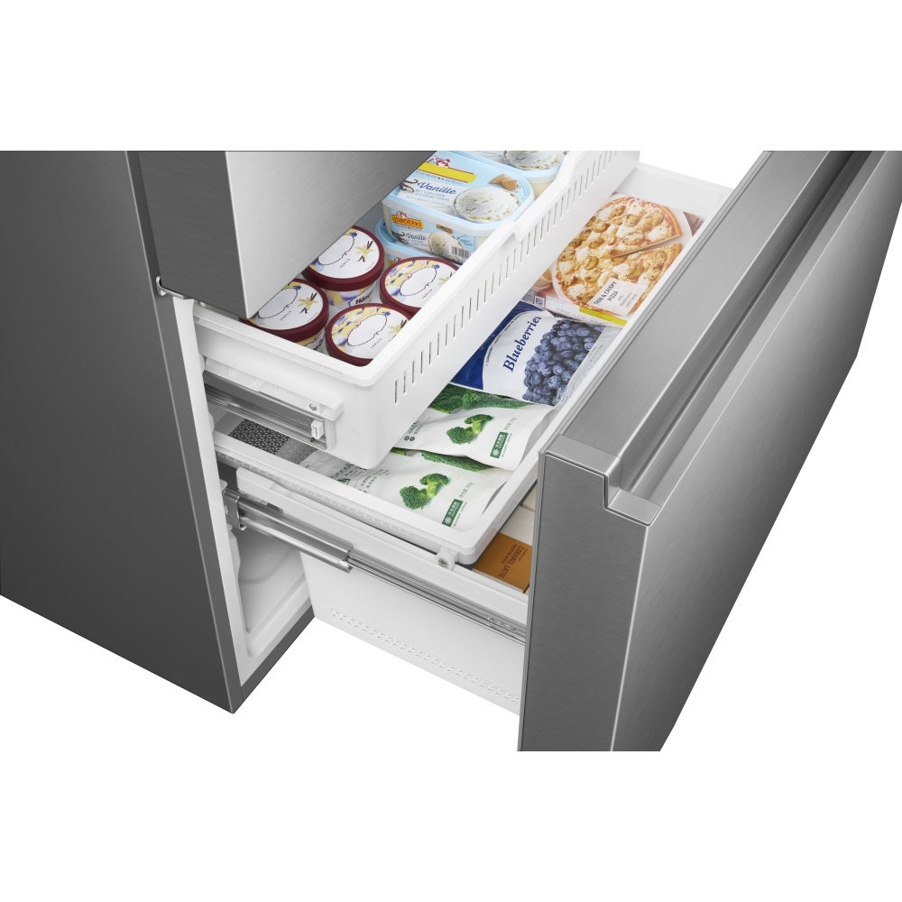 Hisense RF793N4SASE American Fridge Freezer, Stainless Steel, E Rated,  Plumbed