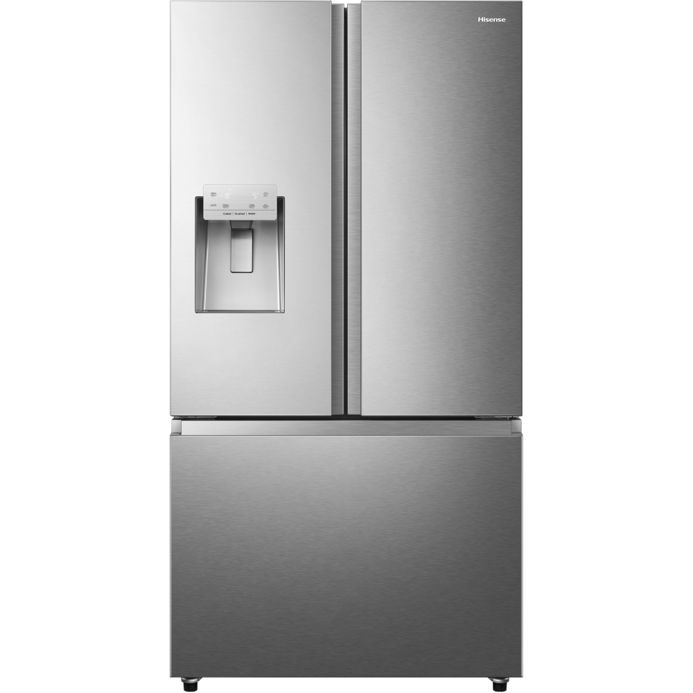 Hisense RF793N4SASE American Fridge Freezer, Stainless Steel, E Rated,  Plumbed