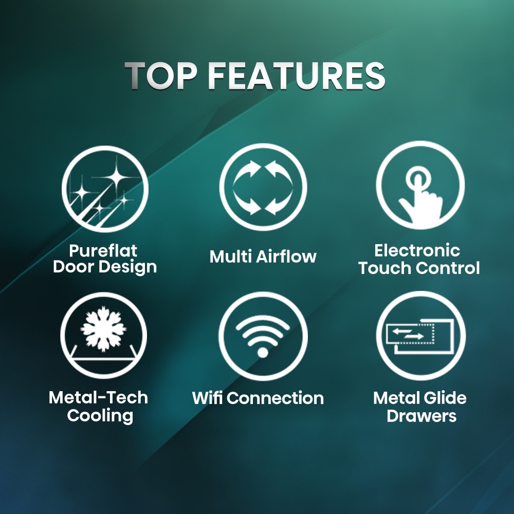 Hisense RF815N4SESE American Fridge Freezer,  Plumbed, Stainless Steel, E Rated