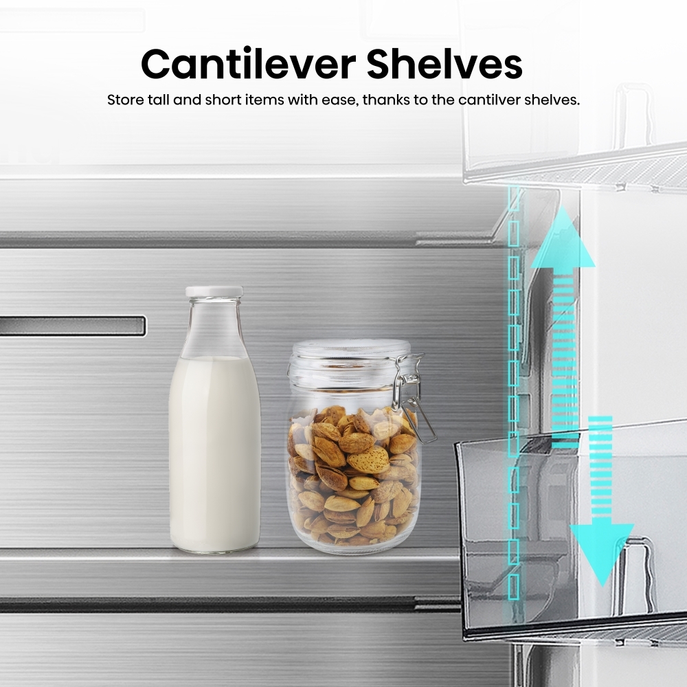 Hisense RF815N4SESE American Fridge Freezer,  Plumbed, Stainless Steel, E Rated