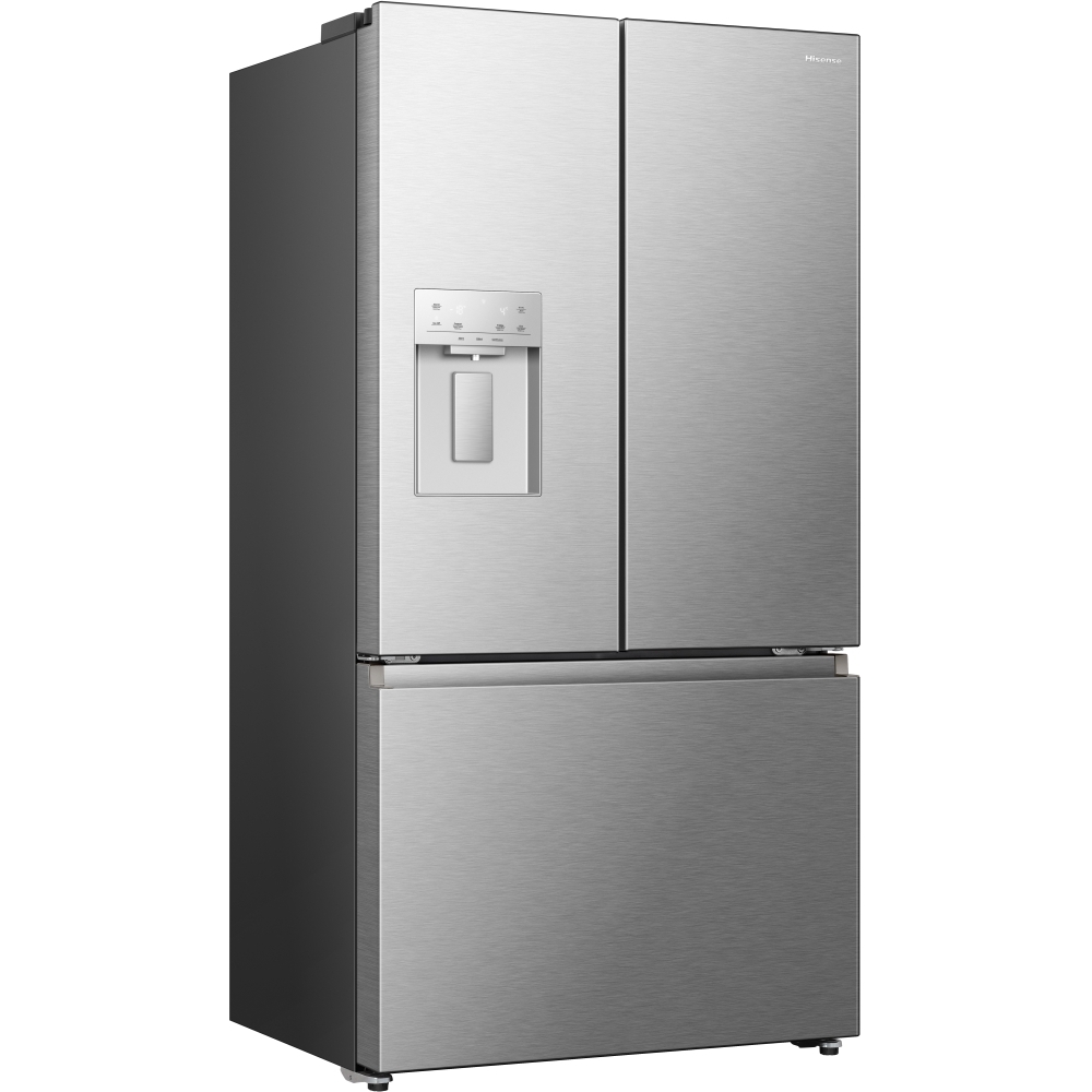 Hisense RF815N4SESE American Fridge Freezer,  Plumbed, Stainless Steel, E Rated