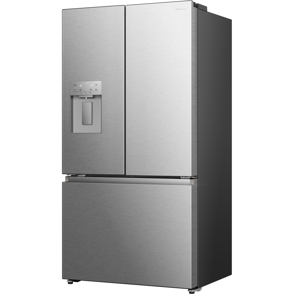 Hisense RF815N4SESE American Fridge Freezer,  Plumbed, Stainless Steel, E Rated
