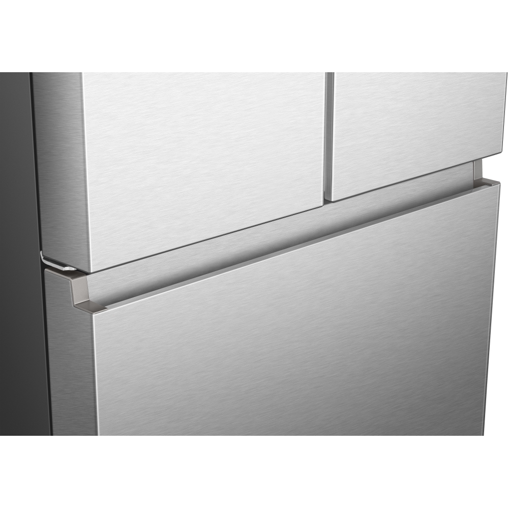 Hisense RF815N4SESE American Fridge Freezer,  Plumbed, Stainless Steel, E Rated