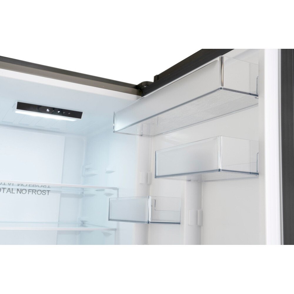 Sensis RFCMF0160ES Total No Frost Fridge Freezer, 60/40, Silver, E Rated