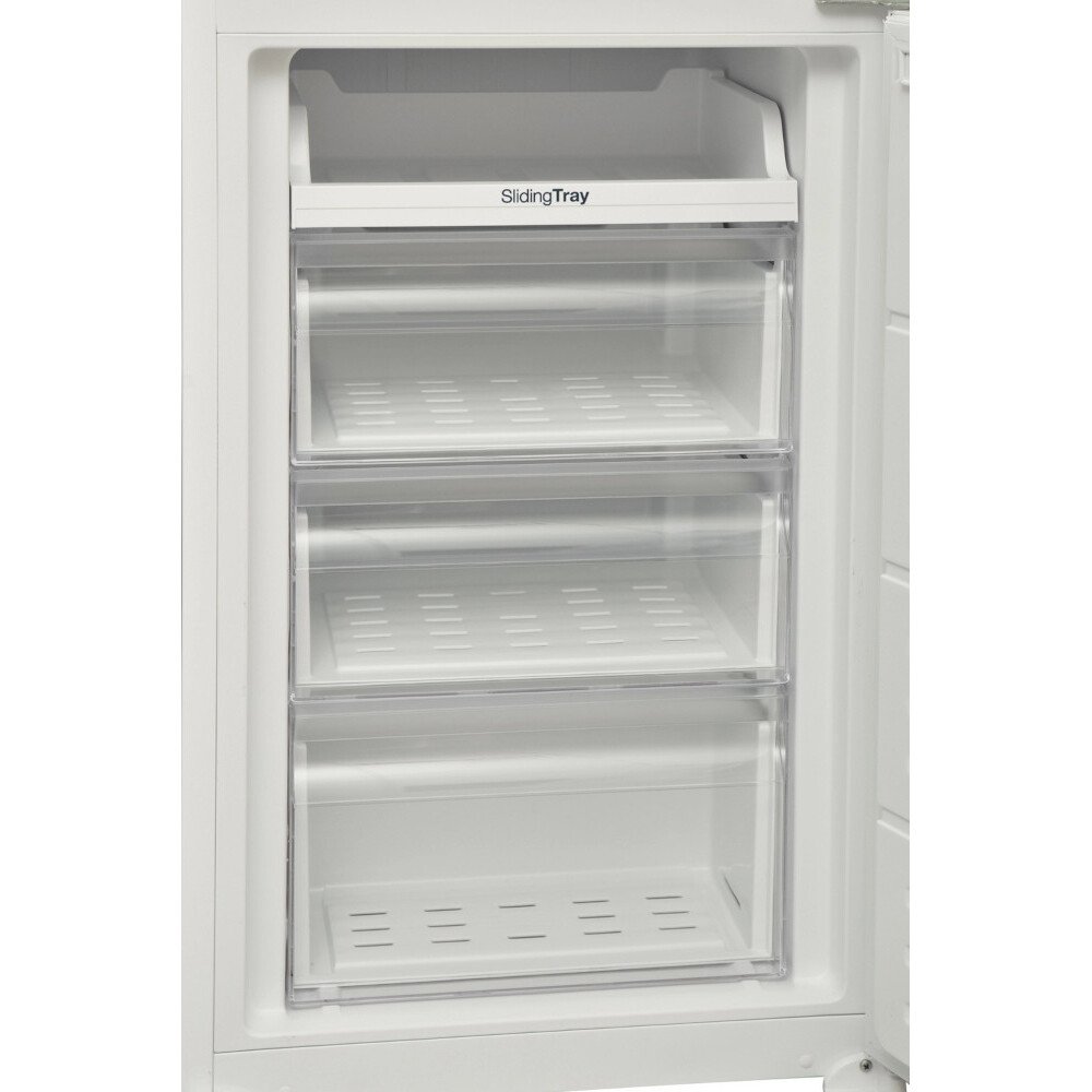 Sensis RFCMI0154EW No Frost Integrated Fridge Freezer, Sliding Hinge, 50/50, E Rated